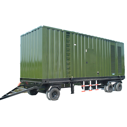 玉田会议移动集装箱型发电机组电站